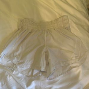 White Lululemon Shorts